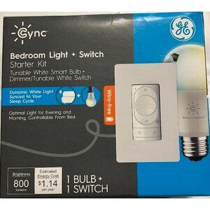 Cync by GE Bedroom Light & Switch Starter Kit